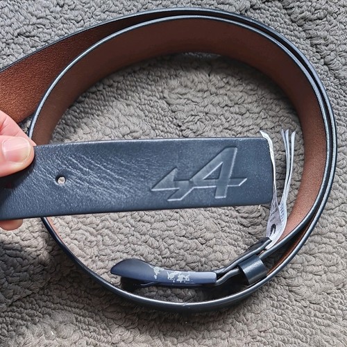 Alpine mens blue - blue, leather