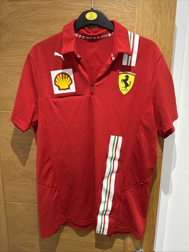 Ferrari team issue shirt - ferrari,