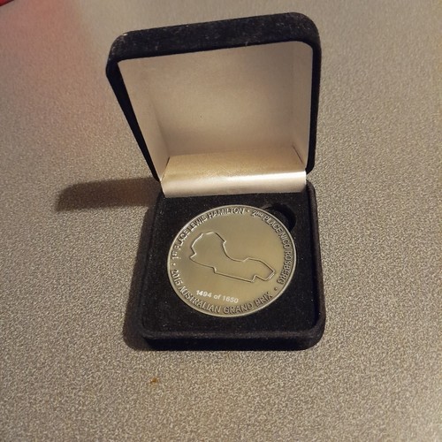 Mercedes team issue medal - f1,